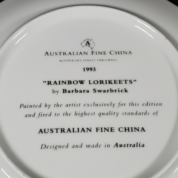 Barbara Swarbrick 1992 Australian Fine China - Picture 3 of 3